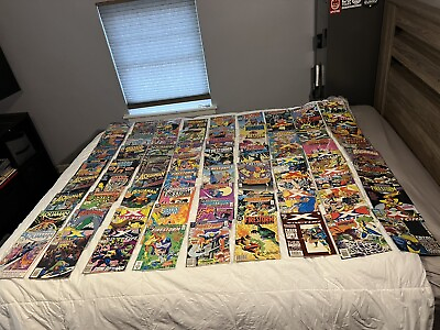 #ad 72 Vintage DC and Marvel Comic Books