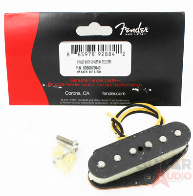 #ad Genuine Fender #x27;62 Custom Tele Telecaster BRIDGE Pickup 005 6075 049