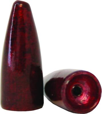 #ad Bullet Weights BWP18TRD Worm Weight Trans Red 1 8oz Ziplock 5Bg