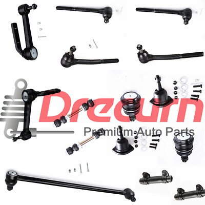 #ad 15PC Tie Rod Linkages Center Link Ball Joint KIT For Safari Astro 1990 2005 RWD $206.98