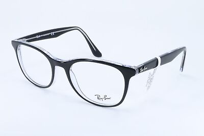 #ad Ray Ban RB5356 Black Square Men Full Rim 52 19 145 Eyeglasses Frames