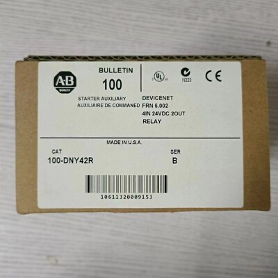 #ad 1PC 100 DNY42R New in Box Allen Bradley 100 DNY42R Start Module Fast Shipping