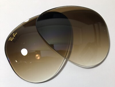 #ad Ray Ban RB3025 Aviator Brown Gradient Replacement Lenses 58 14 MINT CONDITION