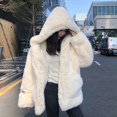 #ad 2024 new Thickened coat women#x27;s winter jacket simulated fur coat