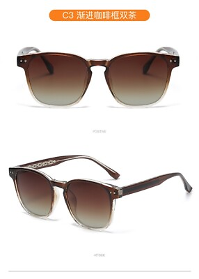 #ad NEW Women#x27;s polarized sunglasses fashionable retro glasses UV resistant 62671 3