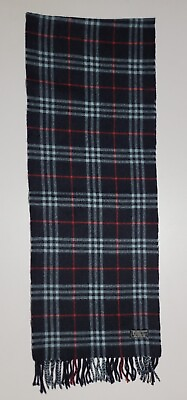 #ad Burberry scarf authentic premium pure finest wool fabric
