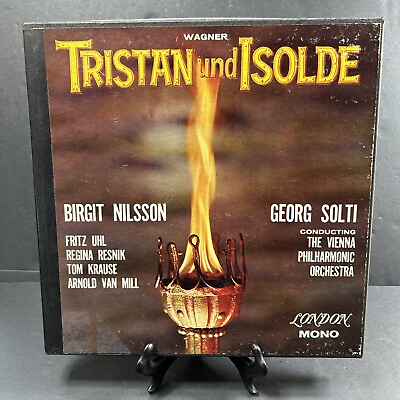 #ad Wagner Tristan und Isolde Nilsson etc. Solti W B 5 LP box London A 4506