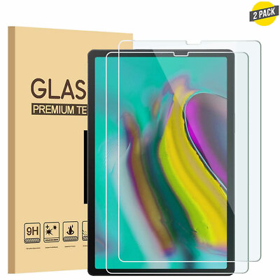 #ad 2PCS HD Clear Tempered Glass Screen Protector For Samsung Galaxy Tab Tablet $10.99