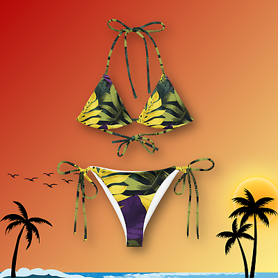 #ad Tropical Breeze: Simple Yet Stylish Bikini Set for Summer $37.50