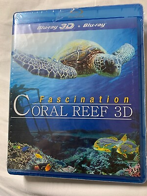 #ad Fascination Coral Reef Blu ray Disc 2013 3D $7.99