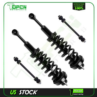 #ad For 06 10 Mercury Mountaineer 4pc Front Quick Strut Assembly amp; Sway Bar Link Kit