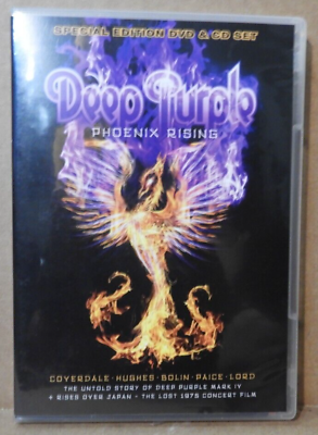 #ad DEEP PURPLE quot;Phoenix Risingquot; SPECIAL EDITION DVD CD 2011 EAGLE VISION EX EX
