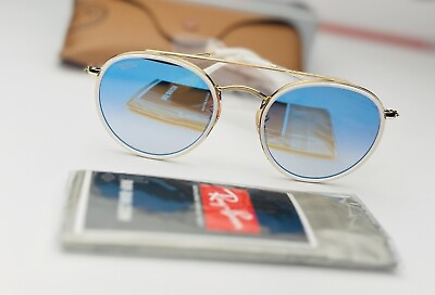 #ad New Ray Ban Round Double Bridge RB3647N Sunglasses