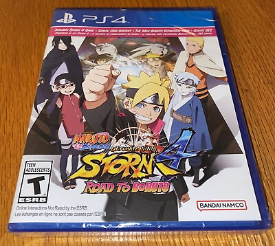#ad Naruto Shippuden: Ultimate Ninja Storm 4 Road to Boruto PlayStation 4 PS4 NEW