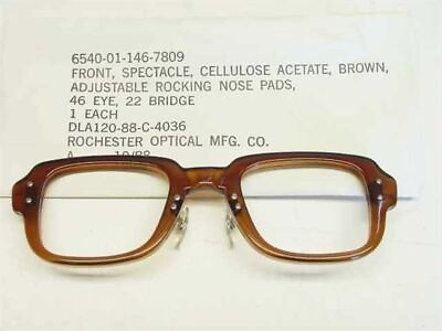 #ad USS 6540 01 146 7809 Classic Horn Rimmed Eyeglasses Frame Size: 46 Eye 22 Bridge