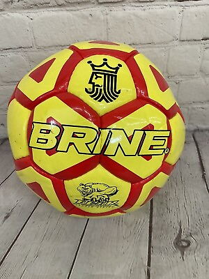#ad Brine Phantom Bear NFHS Soccer Ball Colors Yellow Red Size 5