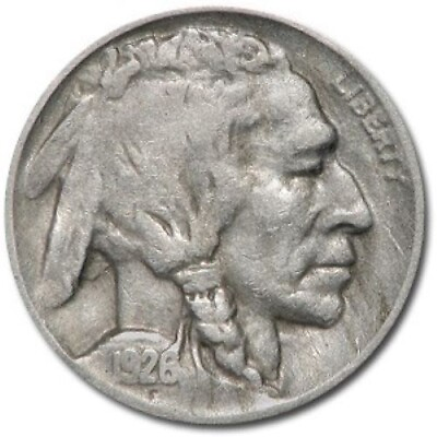 #ad 1926 P Buffalo Nickel G VG