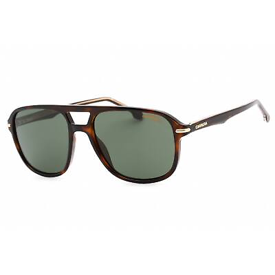 #ad Carrera Men#x27;s Sunglasses Full Rim Havana Gold Aviator Shape Frame 279 S 02IK QT