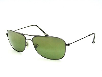 #ad Ray Ban RB 3543 Chromance Polarized Metal Sunglasses Gunmetal Green BAD #B39 $53.95