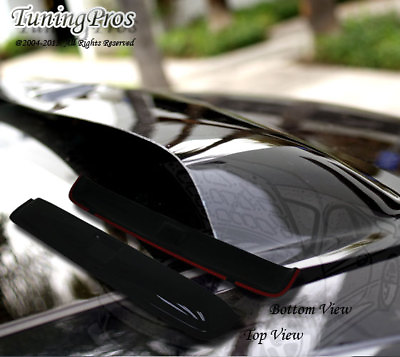 #ad Rain Guard Sunroof Moon Visor 880mm Type2 Dark Smoke For 06 11 Honda Civic Coupe