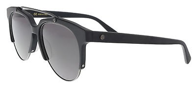 #ad MCM MCM112S 002 Matte Black Aviator Sunglasses