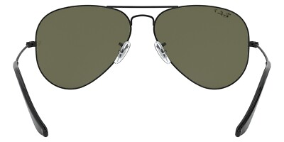 #ad Ray Ban Aviator Polarized Green Classic G 15 Unisex Sunglasses RB3025 W3361 58 $139.63
