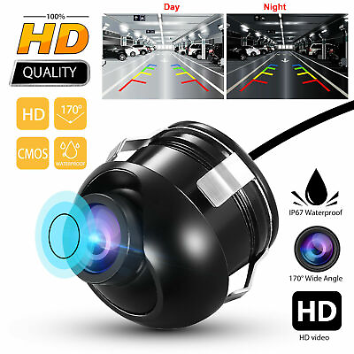 #ad 360° CMOS Car Front Side Rear View Reverse Backup Night Vision Parking Camera HD