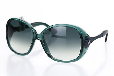 #ad TODS Womens TO42 87W Shiny Turquoise Injected Round 59mm Sunglasses 132167 $84.15