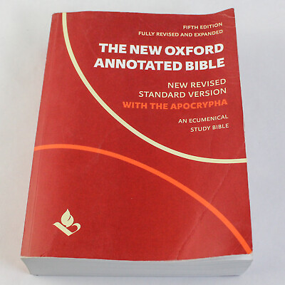 #ad The New Oxford Annotated Bible With Apocrypha Michael Coogan 2018 Oxford PB