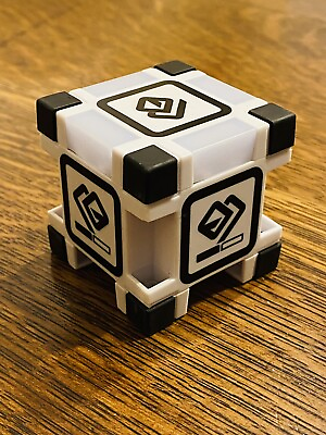 #ad ANKI Cozmo Toy Robot Replacement Cube Block #2 Genuine OEM White Black
