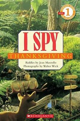 #ad Scholastic Reader Level 1: I Spy Thanksgiving Paperback GOOD