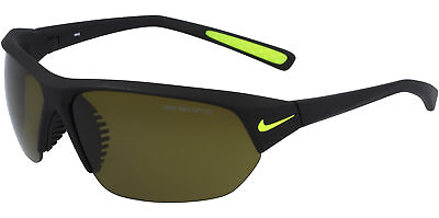 #ad Nike Skylon Ace Matte Black Max Optics Sports Wrap Sunglasses EV0525 007 Italy