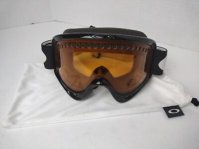 #ad Oakley Goggles snowboarding ski Motocross Amber lens Very Good Condition