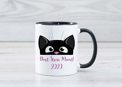 #ad Dont Stress Meowt 2020 Mug 2020 Christmas Keepsake Funny 2020 Cat Lover Gift