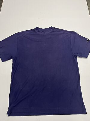 #ad Callaway Golf Sport Shirt Mens Large Navy Blue Cotton Golf Sport Shirt