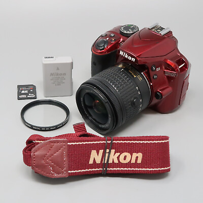 #ad Nikon D D3400 24.2MP DSLR Camera Kit w AF VR DX 18 55mm Lens
