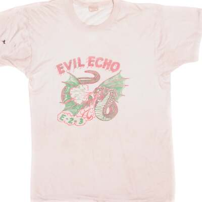 #ad VINTAGE EVIL ECHO SUBMARINE USS E 2 3 TEE SHIRT SMALL MADE IN USA 1960s 1970s
