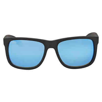 #ad Ray Ban Justin Color Mix Blue Mirror Square Men#x27;s Sunglasses RB4165 622 55 54