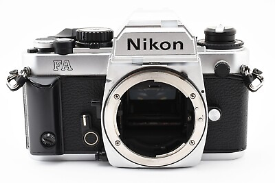 #ad Nikon FA 35mm SLR Film Camera silver Body Only Exc From Japan ＃2098426