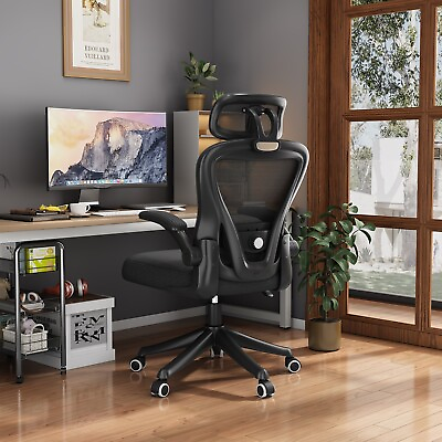 #ad Mesh Home Office Chair Ergonomic High Back Computer Desk Task Chair Swivel Seat