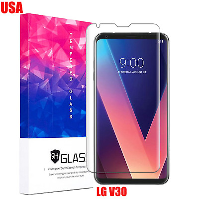 #ad Full Coverage 3D Curved Tempered Glass Screen Protector Saver for LG V30