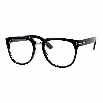 #ad Clear Lens Eyeglasses Unisex Designer Fashion Square Frame UV 400