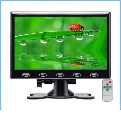 #ad US Mini 7quot;LCD CCTV Monitor PC Screen HDMI VGA AV RCA for Raspberry Pi DSLR $62.99