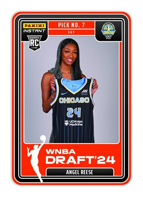 #ad 2024 Panini Instant WNBA Angel Reese Draft Night LP Rookie Card **Pre Sell**