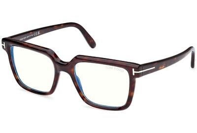 #ad NEW Tom Ford FT5889 B 052 53 Dark Havana Eyeglasses