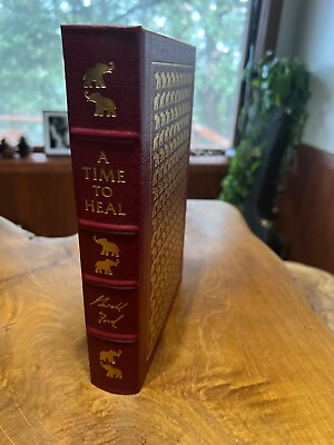 #ad SIGNED EDITION Easton Press A TIME TO HEAL by Gerald Ford 1987