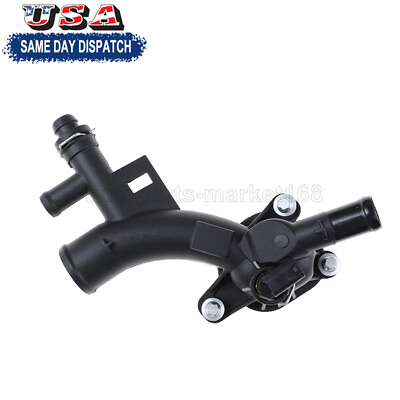 #ad 25193922 Water Outlet Thermostat Housing For Chevrolet Cruze Sonic Encore 1.4L