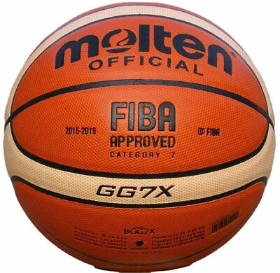 #ad Basketball GG7X Official Ball Size 7 PU Leather Outdoor Indoor Match Training