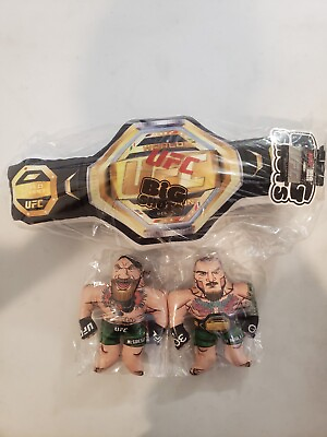 #ad UFC Belt Plush With Conor Mcgregor And Sean O#x27;Malley