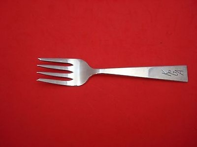 #ad Pattern 2 by Dirk Van Erp Sterling Silver Salad Fork 6quot;